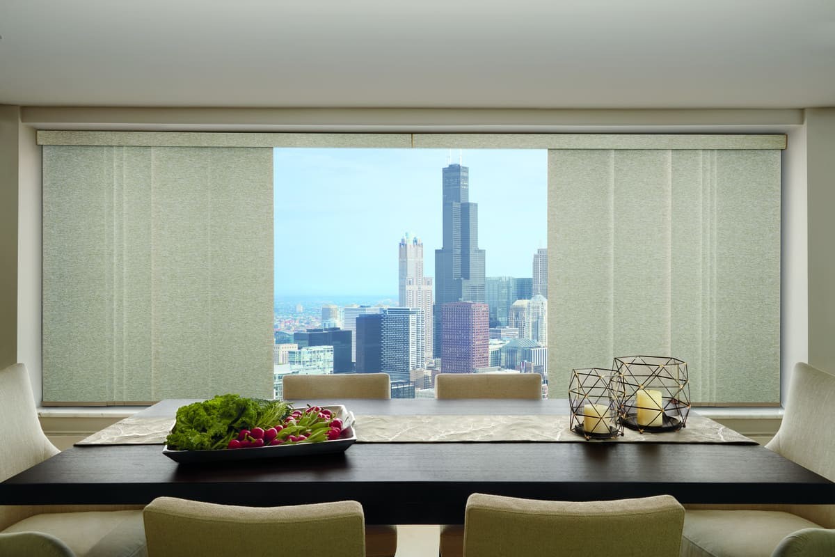 Skyline® Gliding Window Panels near Jackson, Wyoming (WY) with different colors, opacities, and more.